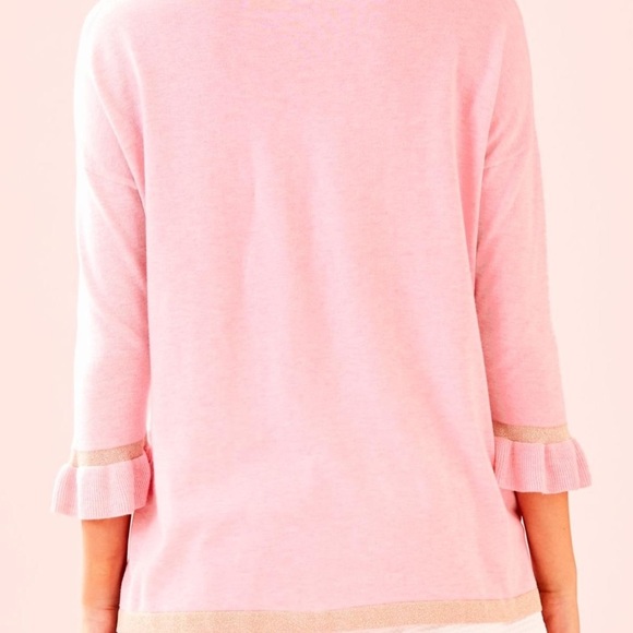 ❌SOLD❌Lily Pulitzer Charla Sweater Pink XS - Picture 2 of 6